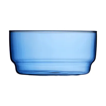 Torino miska 500 ml, 2‑pak - Niebieskie - Lyngby Glas