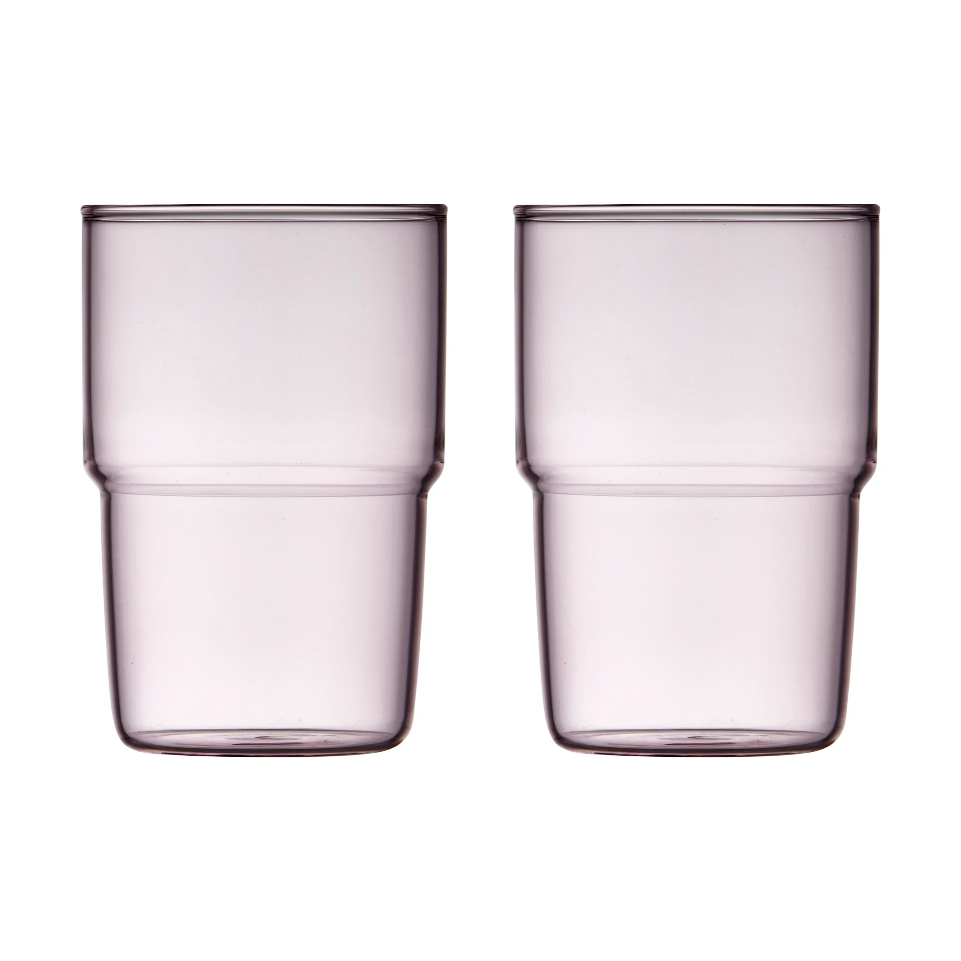 Torino szklanki do napojów 400 ml, 2‑pak, Pink Lyngby Glas