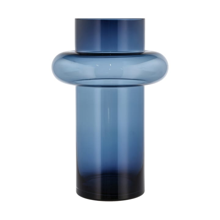 Tube wazon szkło 40 cm - Niebieski - Lyngby Glas