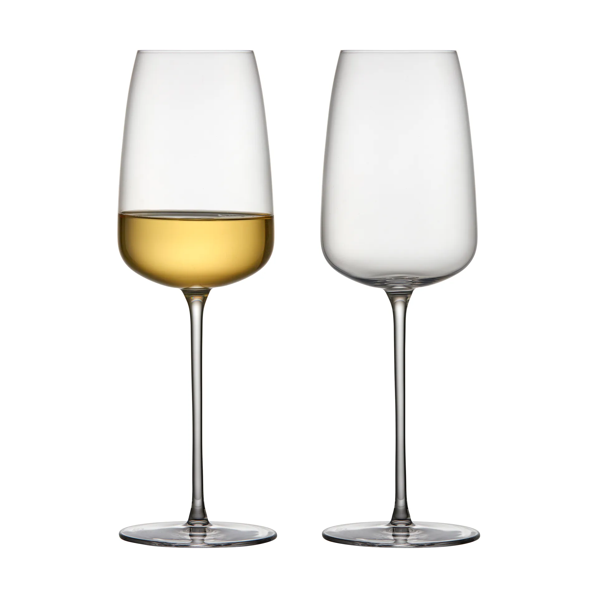 Veneto kieliszki do wina białego 480 ml, 2‑pak, Clear Lyngby Glas