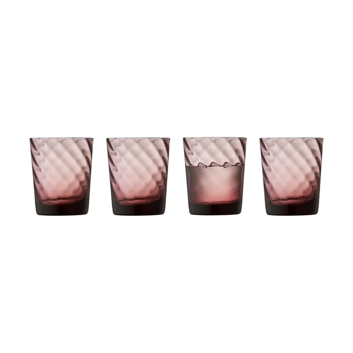Vienna szklanka 300 ml 4 szt - Pink - Lyngby Glas