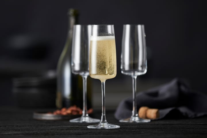 Zero kieliszek do szampana 300 ml 4 szt. , Kryształ Lyngby Glas