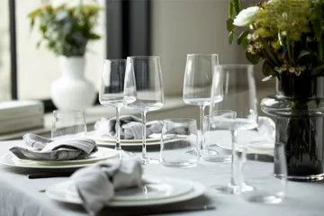 Zero szklanki do wody 420 ml, 6‑pak - Kryształ - Lyngby Glas