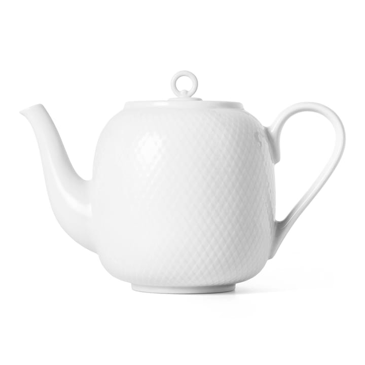 Dzbanek do herbaty Rhombe 1,9 L - Biały - Lyngby Porcelæn