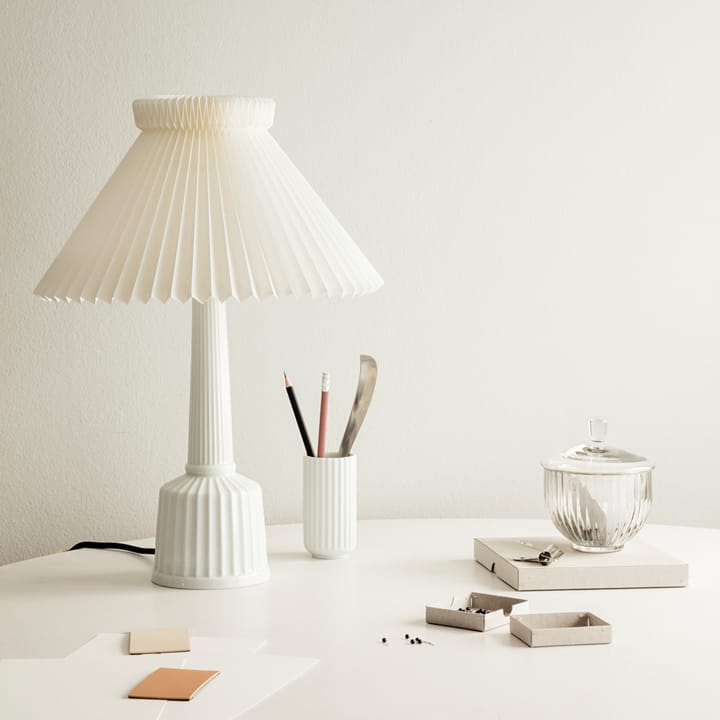 Eskość klint lampa stołowa, biały, wys.44 cm Lyngby Porcelæn