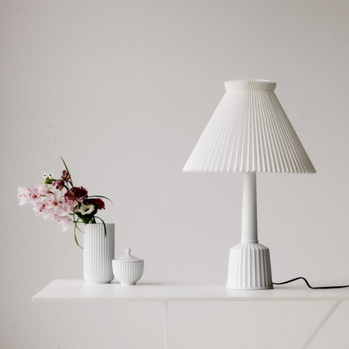 Eskość klint lampa stołowa, biały, wys.44 cm Lyngby Porcelæn
