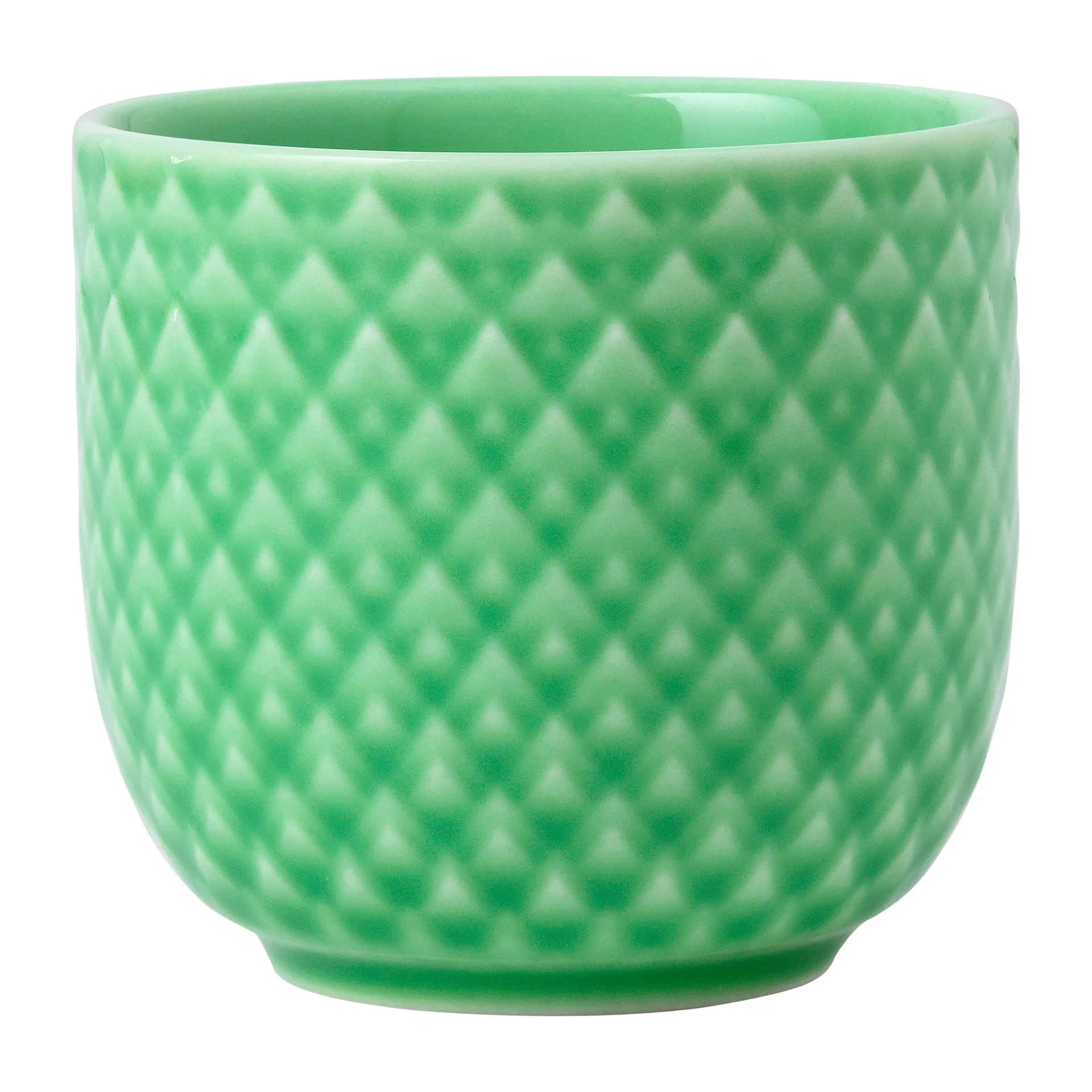 Kubek na jajka Rhombe Ø5 cm, Zielony Lyngby Porcelæn