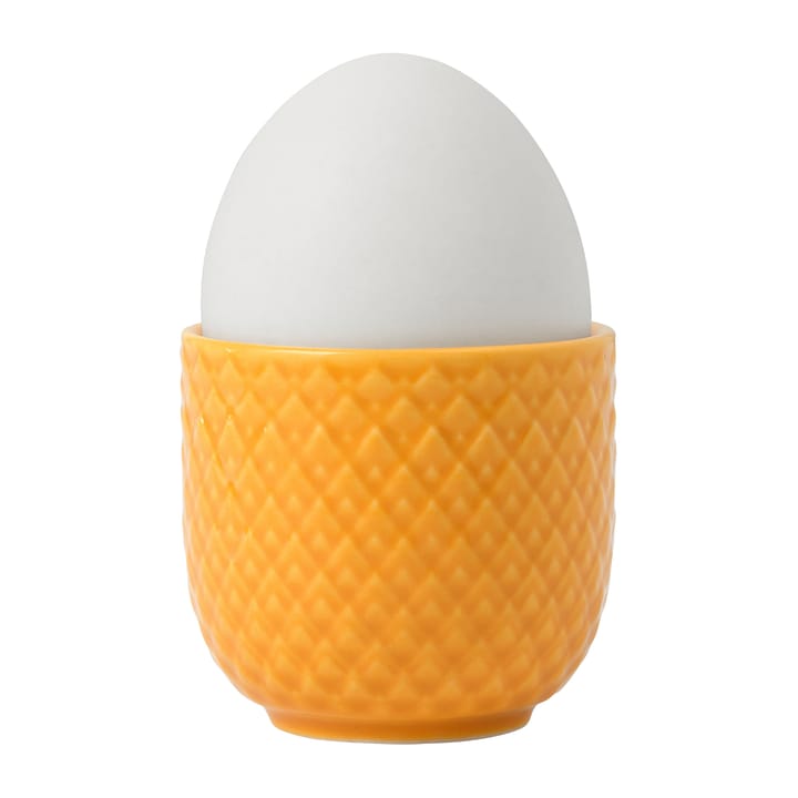 Kubek na jajka Rhombe Ø5 cm - Żółty - Lyngby Porcelæn