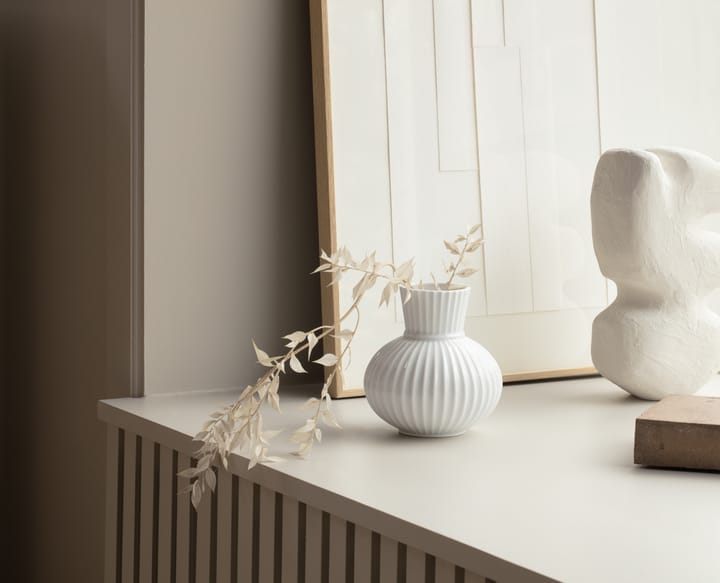 Lyngby Tura wazon biały, 14,5 cm Lyngby Porcelæn