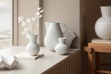 Lyngby Tura wazon biały - 18 cm - Lyngby Porcelæn