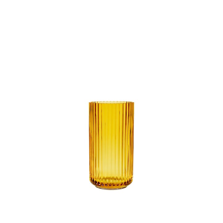 Lyngby wazon - amber, 15,5 cm - Lyngby Porcelæn