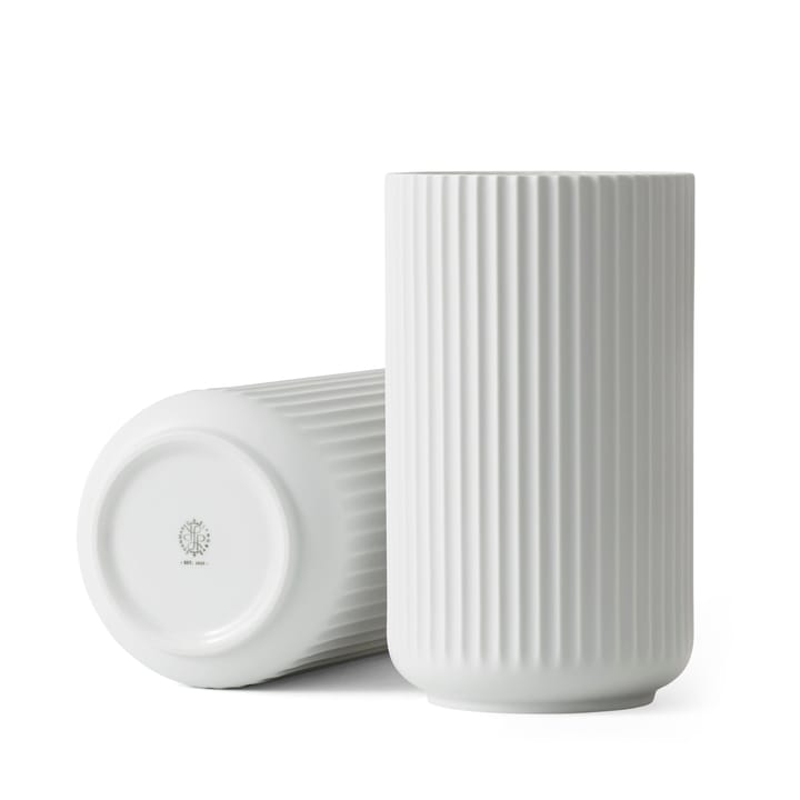 Lyngby wazon biały mat, 25 cm Lyngby Porcelæn