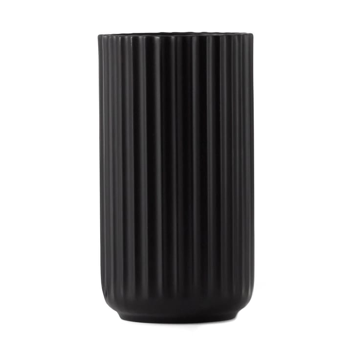 Lyngby wazon czarny mat - 15 cm - Lyngby Porcelæn