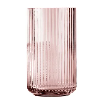Lyngby wazon szklany burgund - 38 cm - Lyngby Porcelæn