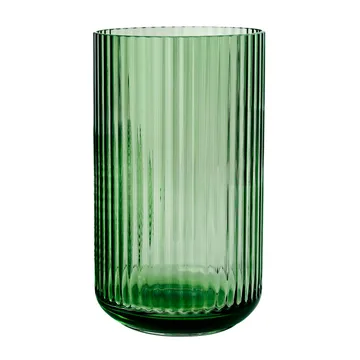 Lyngby wazon szklany Copenhagen zielony - 38 cm - Lyngby Porcelæn