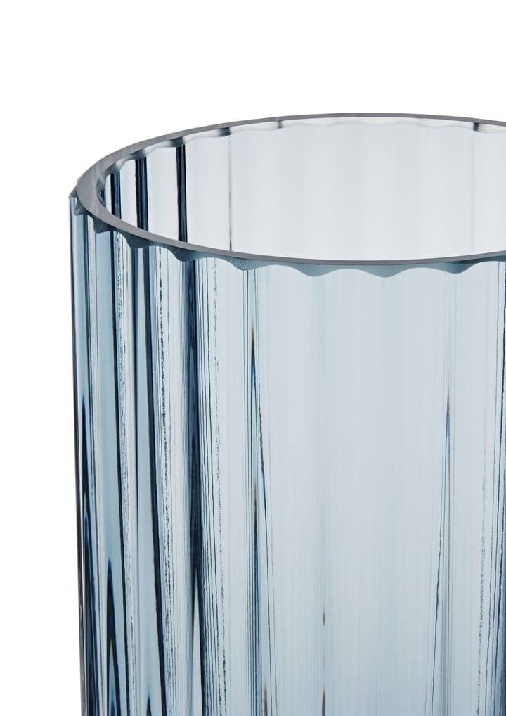Lyngby wazon szklany midnight blue, 12,5 cm Lyngby Porcelæn