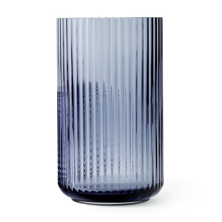 Lyngby wazon szklany midnight blue - 38 cm - Lyngby Porcelæn