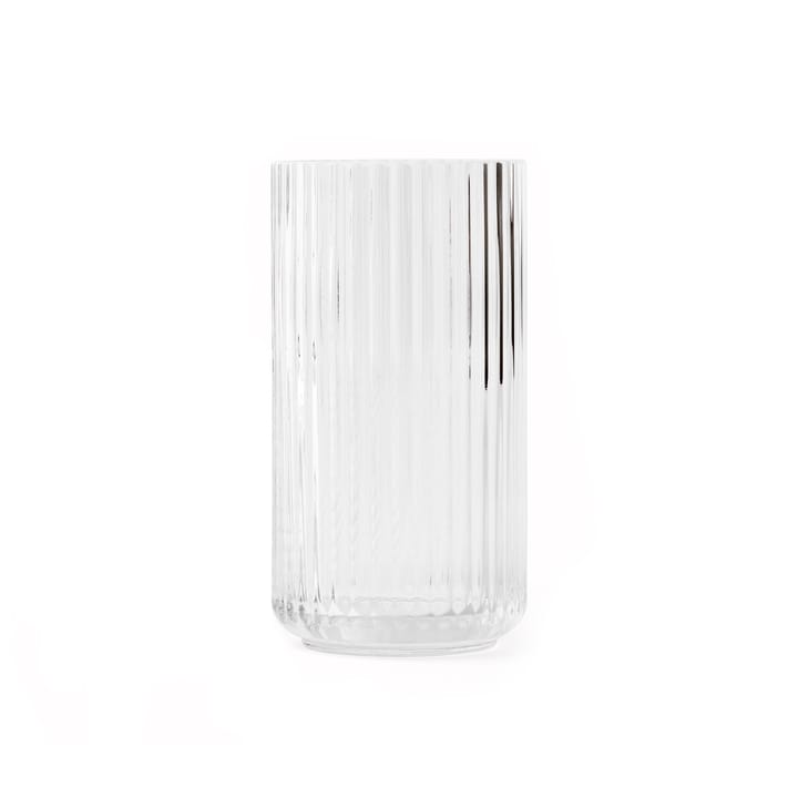 Lyngby wazon szklany przezroczysty - 20 cm - Lyngby Porcelæn