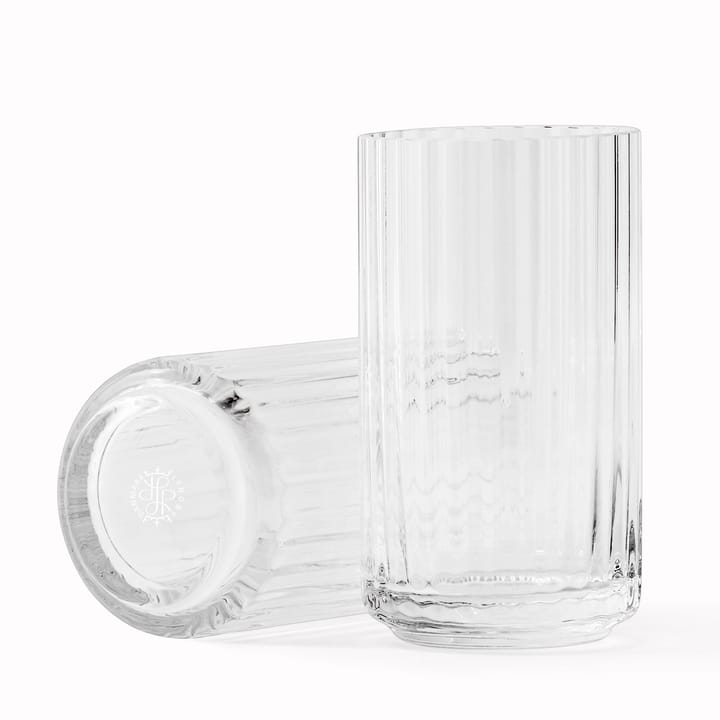 Lyngby wazon szklany przezroczysty, 31 cm Lyngby Porcelæn