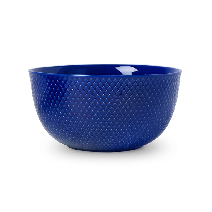 Miska do serwowania Rhombe Ø22 cm - Ciemnoniebieski - Lyngby Porcelæn