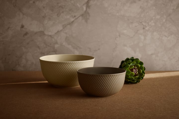 Miska do serwowania Rhombe Ø22 cm, Marble Lyngby Porcelæn
