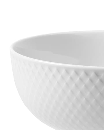 Miska Rhombe Ø15,5 cm - Biały - Lyngby Porcelæn