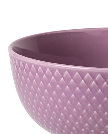Miska Rhombe Ø15,5 cm - Fioletowy - Lyngby Porcelæn