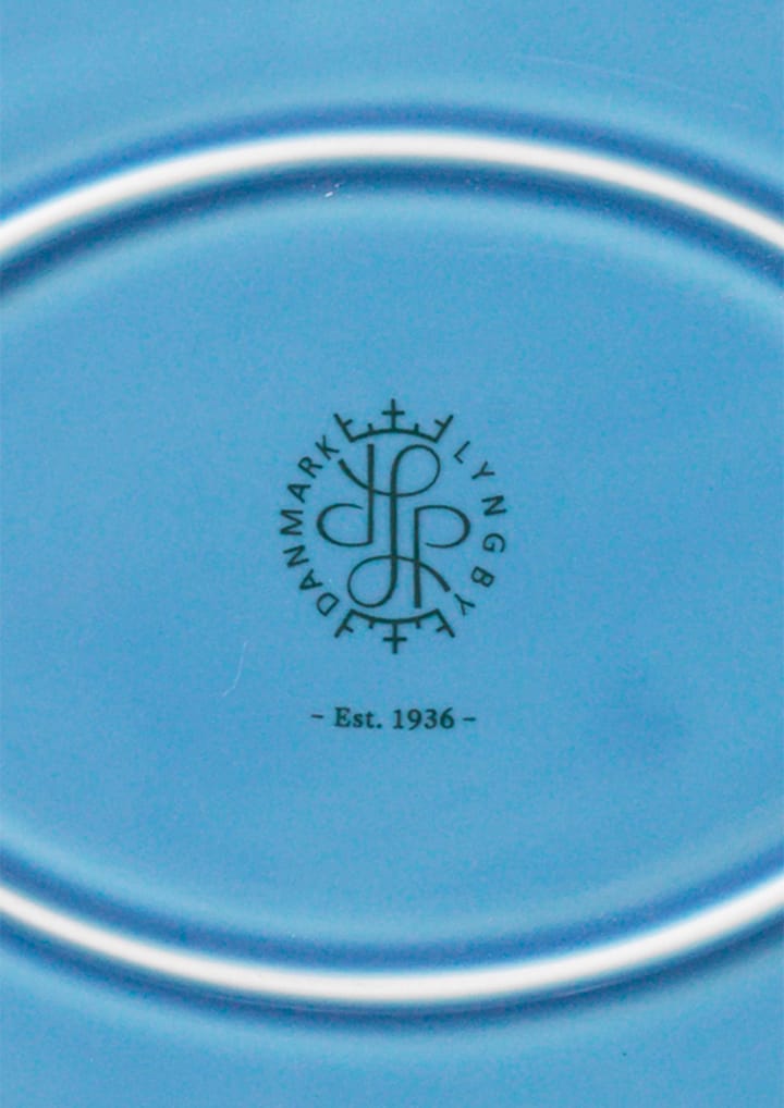 Półmisek do serwowania Rhombe 21,5x28,5 cm, Niebieski Lyngby Porcelæn