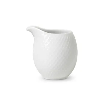 Rhombe dzbanek na mleko 390 ml - Biały - Lyngby Porcelæn