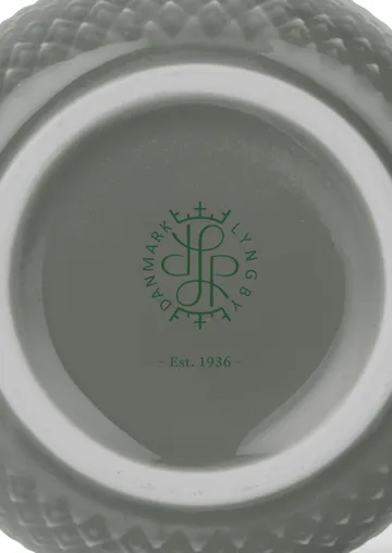 Rhombe Earth kubek 390 ml - Moss - Lyngby Porcelæn