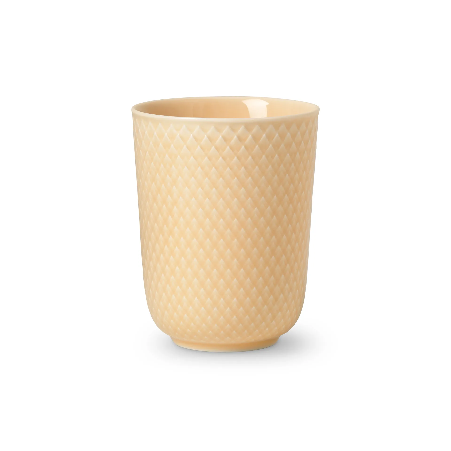 Rhombe kubek bez ucha 330 ml, Piaskowy Lyngby Porcelæn