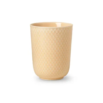 Rhombe kubek bez ucha 330 ml - Piaskowy - Lyngby Porcelæn