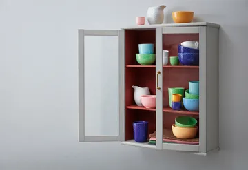 Rhombe kubek bez ucha 330 ml - Turkusowy - Lyngby Porcelæn