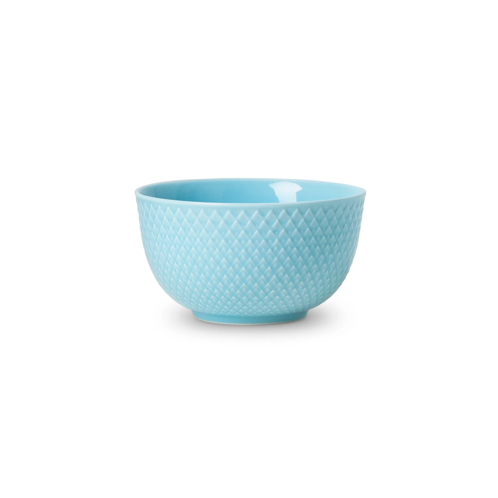 Rhombe miska 320 ml, Turkusowy Lyngby Porcelæn