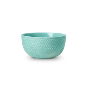 Rhombe miska 500 ml - Aqua - Lyngby Porcelæn