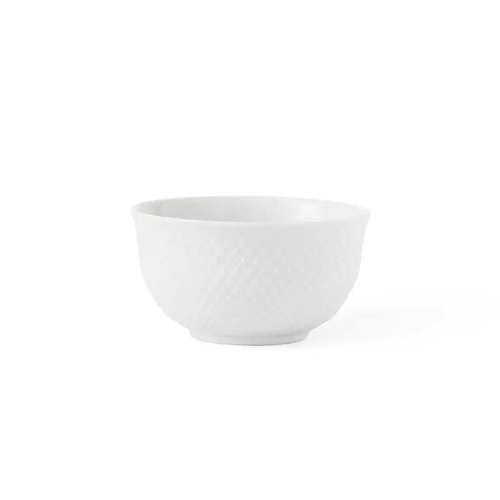 Rhombe miska 500 ml - biały - Lyngby Porcelæn