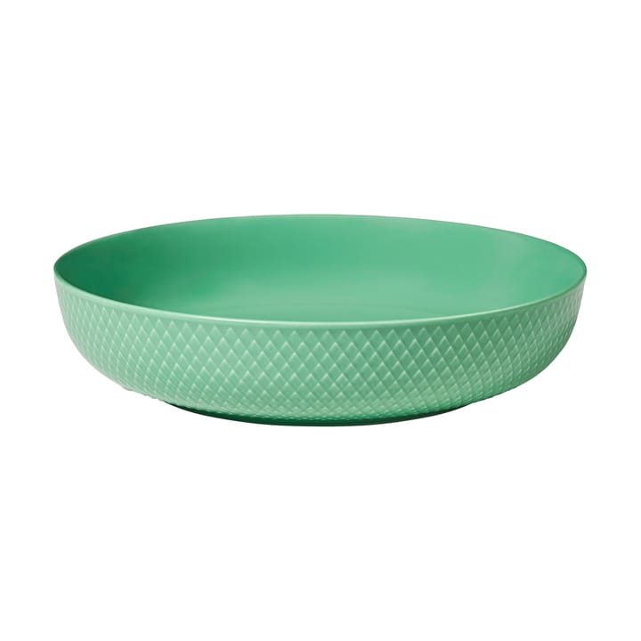 Rhombe Miska do serwowania Ø28 cm - Zielona - Lyngby Porcelæn