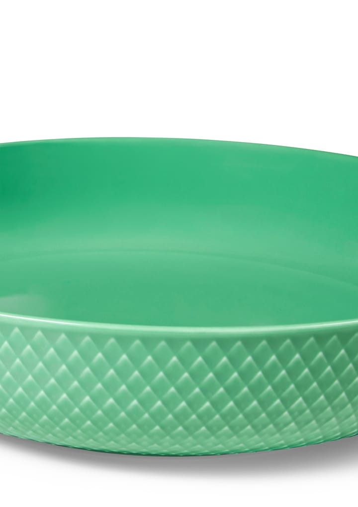 Rhombe Miska do serwowania Ø28 cm, Zielona Lyngby Porcelæn