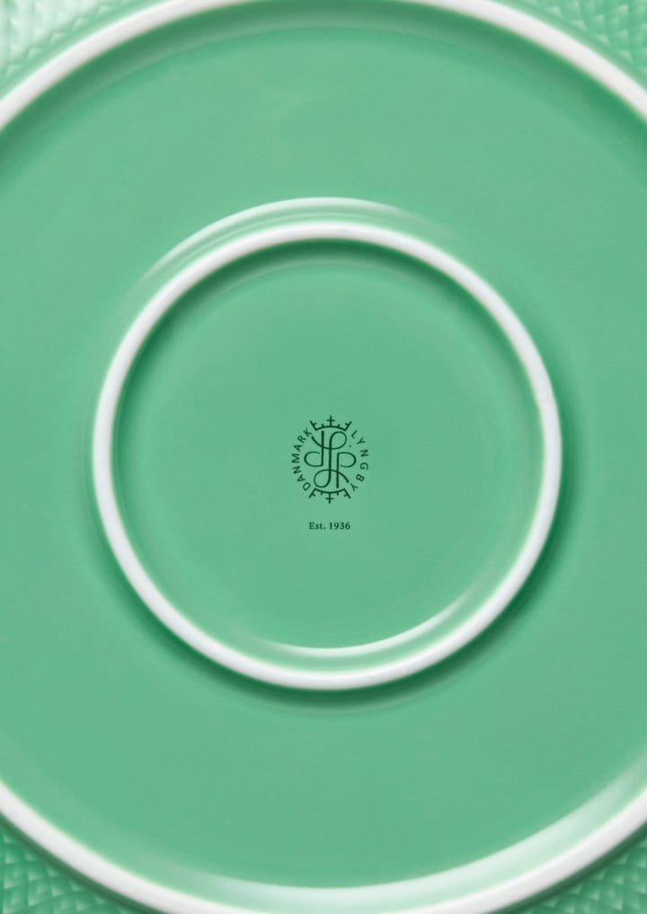 Rhombe Miska do serwowania Ø28 cm, Zielona Lyngby Porcelæn