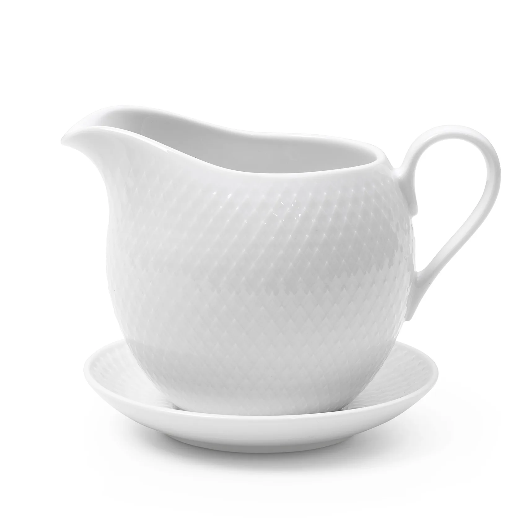 Rhombe sosjerka 670 ml, Biały Lyngby Porcelæn