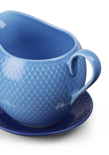 Rhombe sosjerka 670 ml - Niebieski - Lyngby Porcelæn