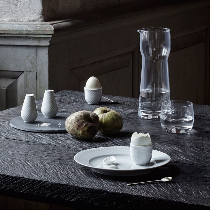 Rhombus zestaw do soli i pieprzu, Biały Lyngby Porcelæn