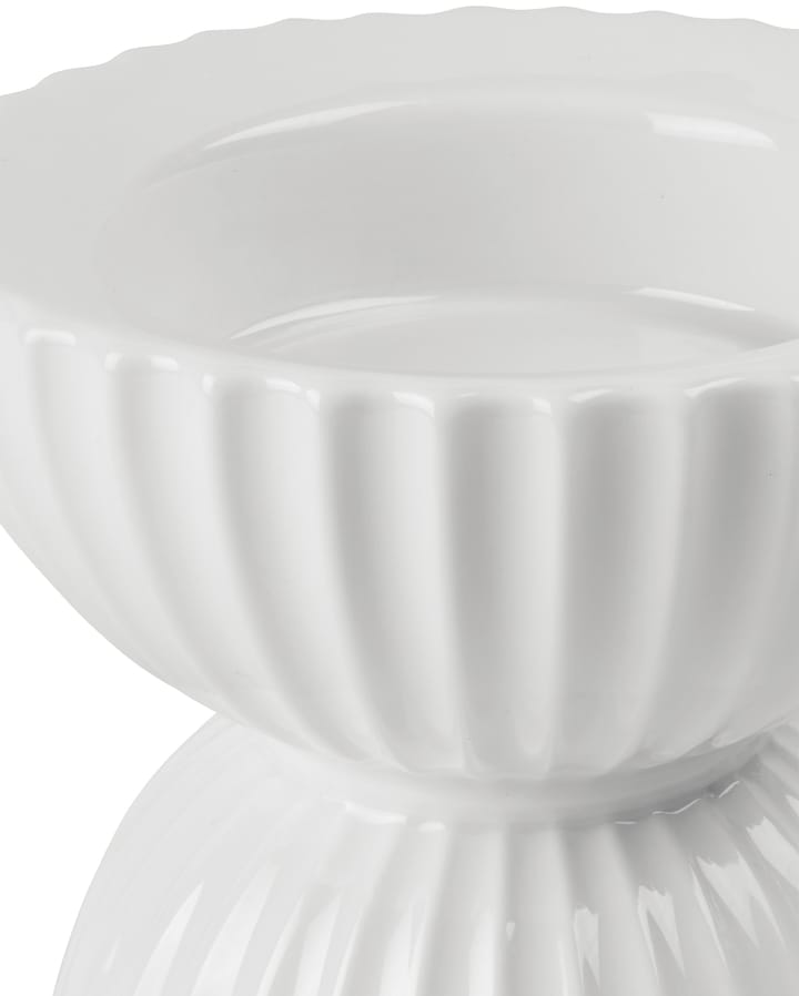 Świecznik Lyngby Tura Ø11,5 cm, Biały Lyngby Porcelæn