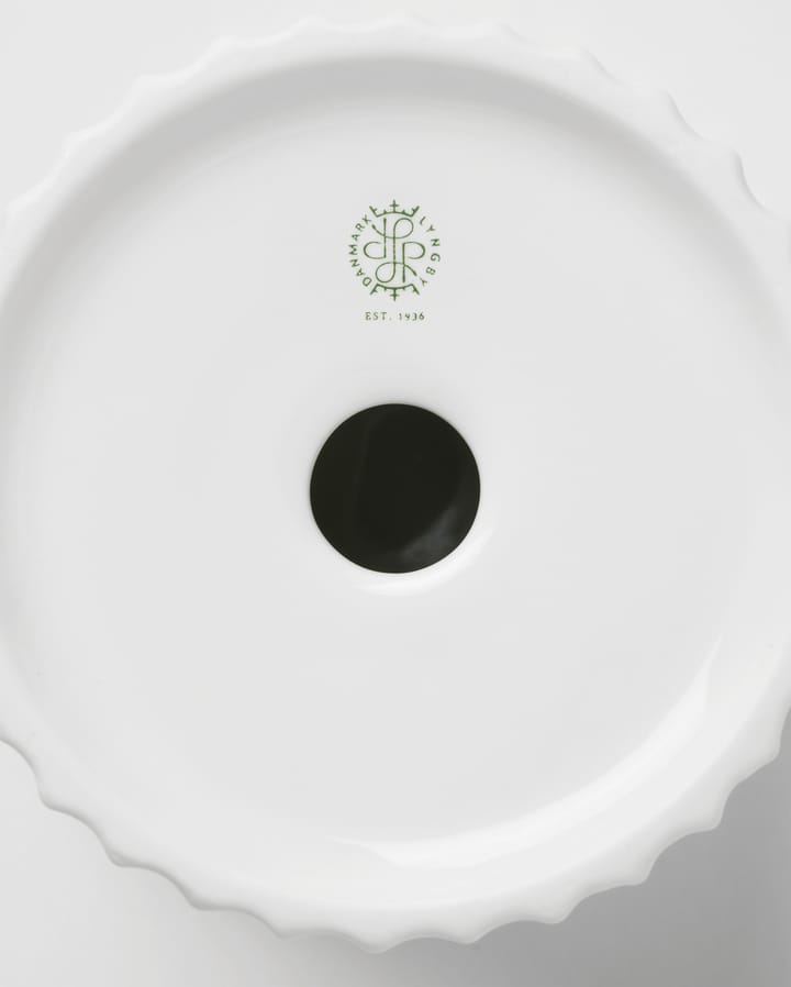 Świecznik Lyngby Tura Ø11,5 cm, Biały Lyngby Porcelæn