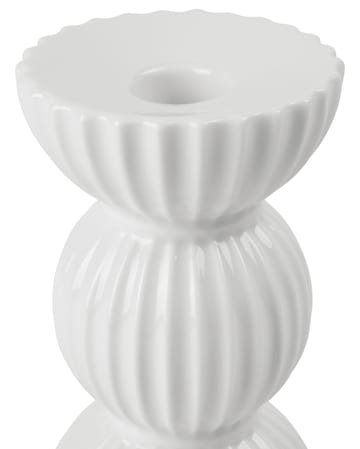 Świecznik Lyngby Tura 14 cm - Biały - Lyngby Porcelæn