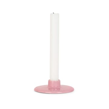 Świecznik Rhombe 3 cm - Różowy - Lyngby Porcelæn