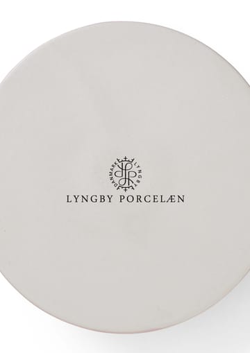 Świecznik Rhombe 3 cm - Różowy - Lyngby Porcelæn