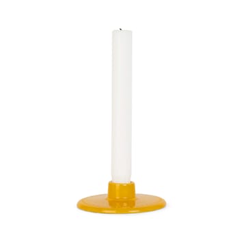 Świecznik Rhombe 3 cm - Żółty - Lyngby Porcelæn