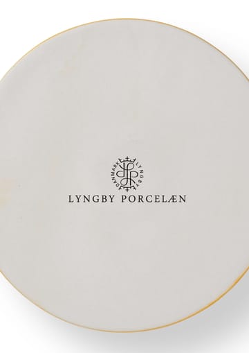 Świecznik Rhombe 3 cm - Żółty - Lyngby Porcelæn