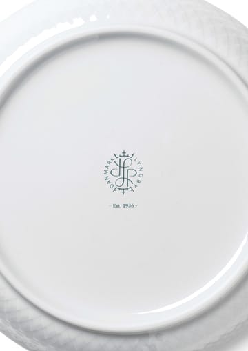 Talerz deserowy Rhombe Ø16 cm - Biały - Lyngby Porcelæn